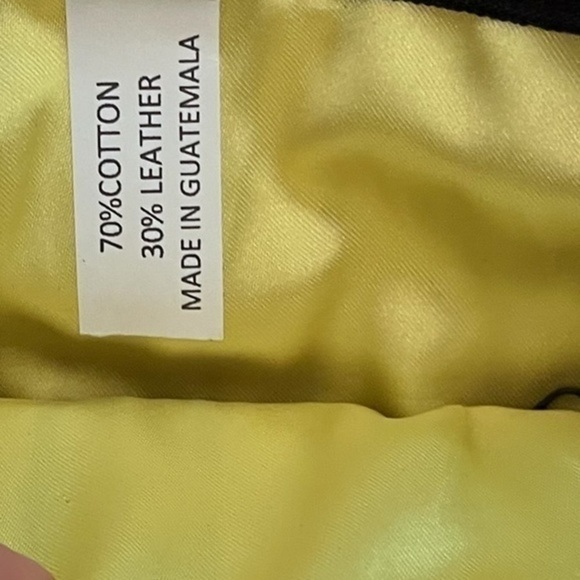 Altiplano Leather and Fabric Case Bag makeup NWOT Fair Trade Artsy gift - Picture 6 of 7